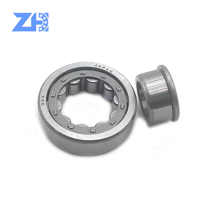 Gcr15 P4 Silindirik Makaralı Rulman NU304 NU304E NU304M NJ304 NJ304E Boyut 70*125*24mm