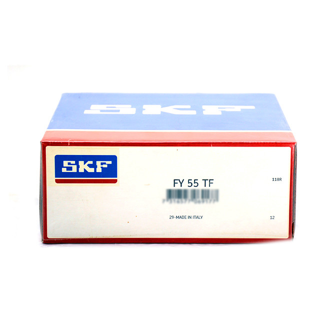 FY55TF Kare Flanşlı Bilyalı Rulmanlı Dökme Demir Muhafaza ISO Standart Boyut 55 * 162 * 64,4mm