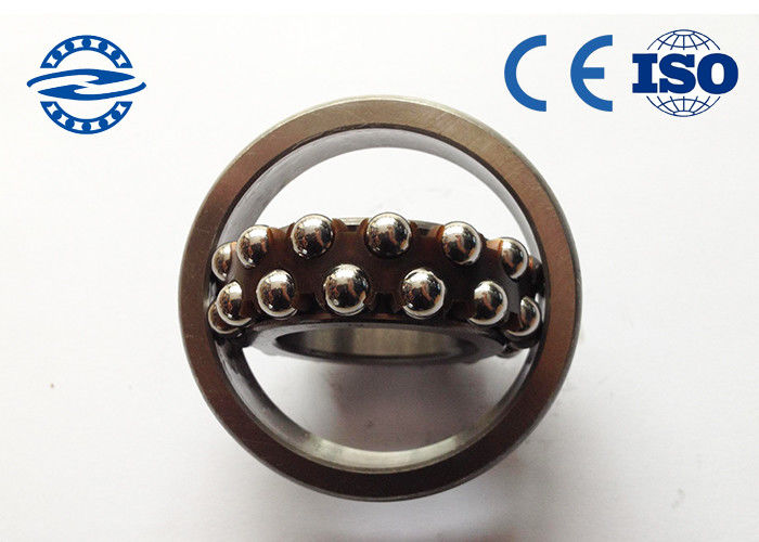 2306 Çift Sıralı Kendinden Eğik Bilyalı Rulman İç Bilezik 30mm * 72 mm * 27 mm Dişli Motor İçin