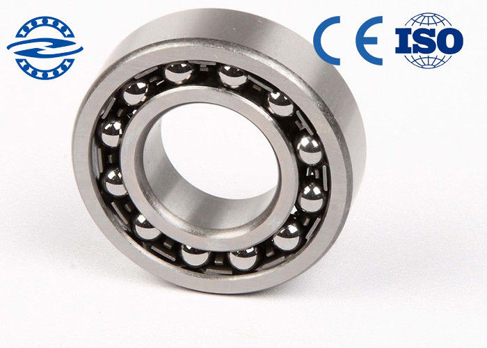 İki Sıralı Kendinden Hizalamalı Bilyalı Rulman İç Halka / Eğik Bilyalı Rulman 1205 Gcr15 boyutu 25 * 52 * 15mm