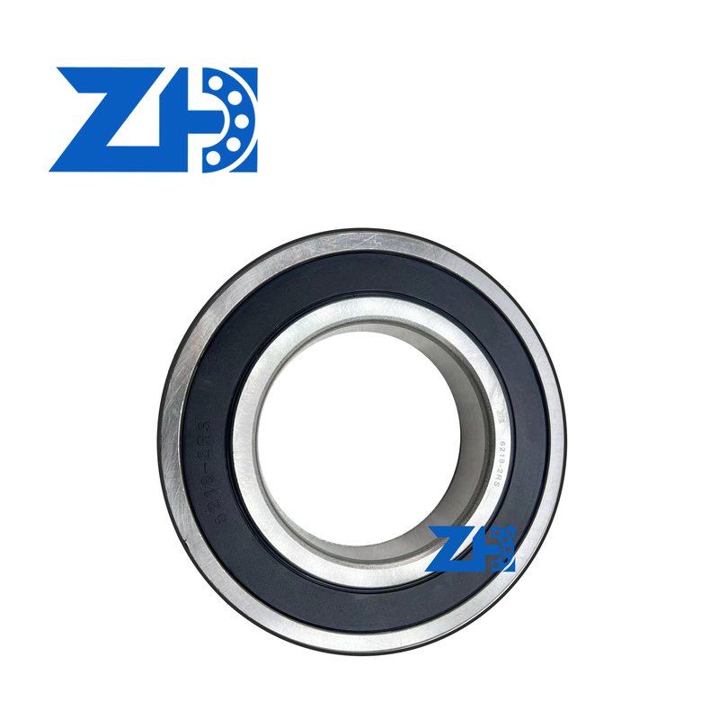 6218-2RS Top rulmanı 90mm x 160mm x 30mm P0/P6/P5/P4 hassasiyetiyle derin oluklu top rulmanı