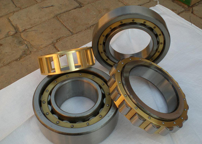 Kararlı Hız Haddehane Silindirik Makaralı Rulman NU1018M Pirinç Kafeste Titreşim Seviyesi V4 / V3 90 * 140 * 24MM