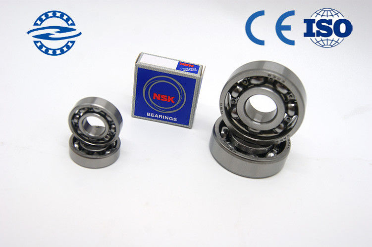 Yüksek Hassasiyetli P0 P6 P5 P4 Tek Sıralı Sabit Bilyalı Rulman 6006 0.112kg 30 * 55 * 13MM