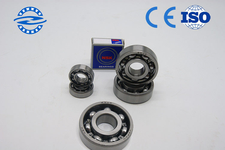 Yapı Makinesi / Demiryolu Aracı 35 * 62 * 14MM İçin Düşük Titreşimli Sabit Bilyalı Rulman 6007