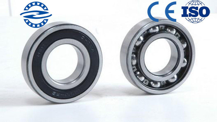Ayrılmaz Düşük Gürültülü Sabit Bilyalı Rulman 6013 2Z-2RS Açık Conta 65*100*18MM