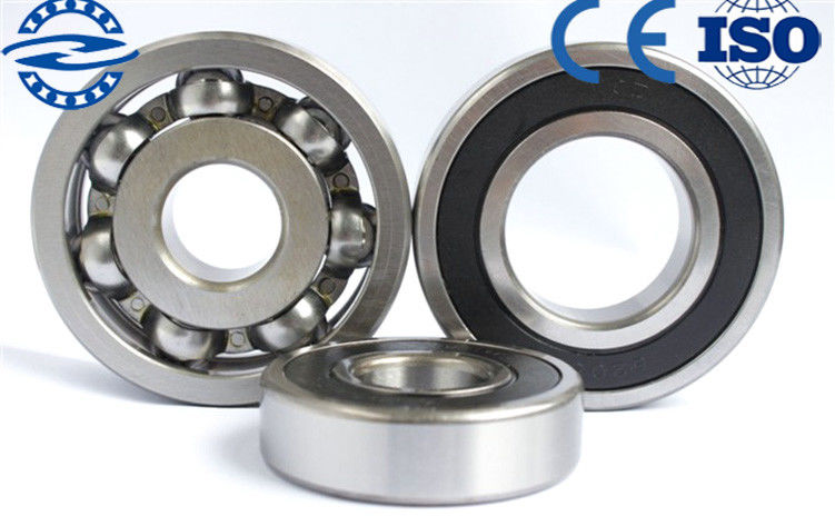 Ayrılmaz Düşük Gürültülü Sabit Bilyalı Rulman 6013 2Z-2RS Açık Conta 65*100*18MM