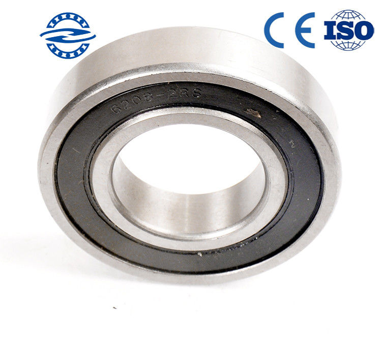 Açık Mühür Tek Sıra Bilyalı Rulman 6208 6306 2RS 40 * 80 * 17mm