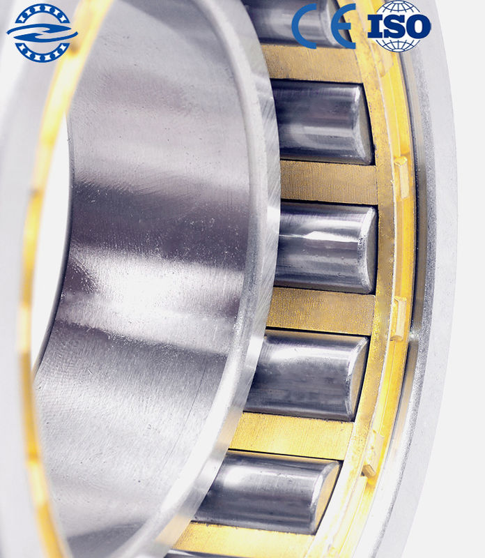 Yüksek Hızlı Döndürme Çift Sıralı Silindirik Makaralı Rulman NJ219 P4 P3 V1 V2 95 * 170 * 32MM