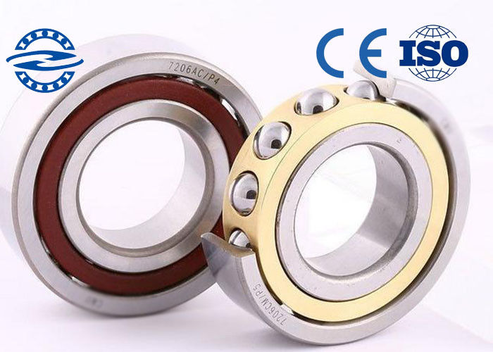 Krom Çelik Gcr15 Malzeme Açı Bilyalı Rulman 7000 Boyut 10 * 26 * 8mm