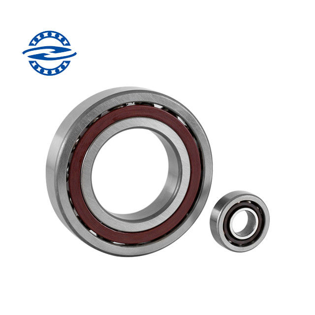 Mini Boyutu 10 * 30 * 9mm Açı Temaslı Bilyalı Rulman 7200 Çelik Ve Pirinç Kafes