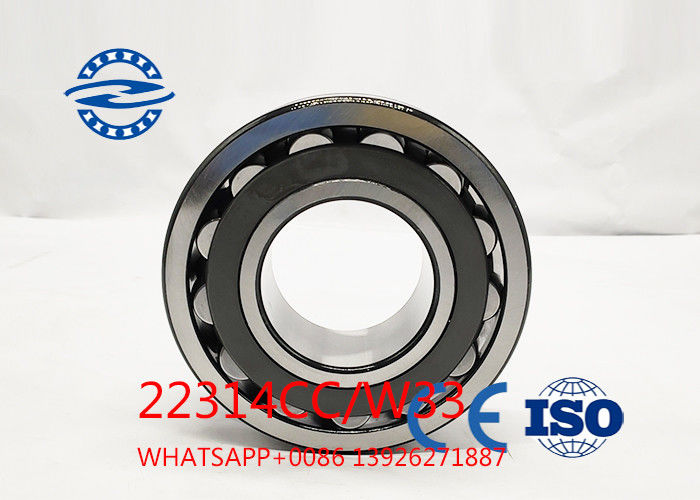 Ekskavatör Makinesi için GCR15 70x150x51 Mm Oynak Makaralı Rulman 22314 CC / C3W33