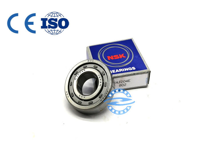 Yüksek Hızlı Döndürme NU205 / NJ206 Silindirik Makaralı Rulman BOYUTU 30*62*16MM