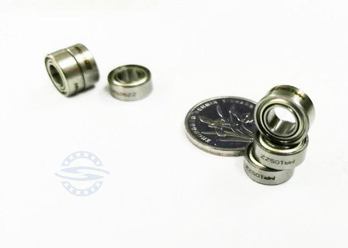 MR105ZZ Sabit Bilyalı Rulman Boyutu 5 X 10 X 4 mm Paslanmaz Çelik Otomotiv