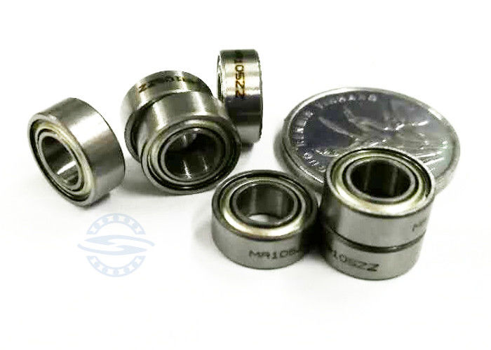 MR105ZZ Sabit Bilyalı Rulman Boyutu 5 X 10 X 4 mm Paslanmaz Çelik Otomotiv