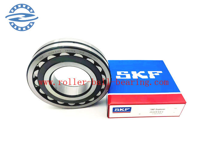 21319cc/W33 boyutu 95x200x45 mm taşıyan Uluslararası Standart Oynak Makaralı Rulman ekskavatör