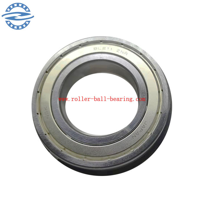 Ağır Yük BL211 ZNR ZH Rulman Radyal Bilyalı Rulmanlar Tek Sıra Boyut 55mm × 100mm × 21mm