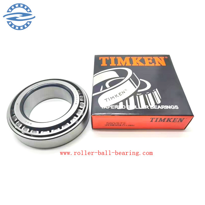 Kalıplı Kafes 580/572 Konik Makaralı Rulman 580R/572 Boyut 82.55*139.99*28.575mm