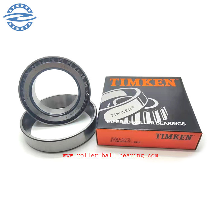 Kalıplı Kafes 580/572 Konik Makaralı Rulman 580R/572 Boyut 82.55*139.99*28.575mm