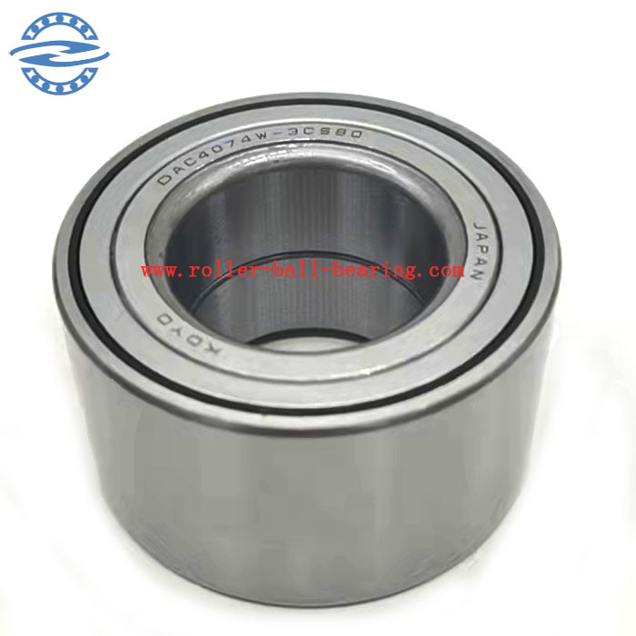 DAC4074W-3CS80 Gcr15 Hub Rulman Yedek Parçaları DAC4074 araba tekerleği taşıyan Boyut 40*74*42MM