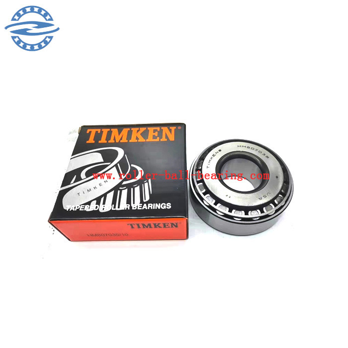 Tek Sıralı Konik Makaralı Rulman HM807035/10 BOYUT 41.275*104.775*36.512MM HM807035/807010 807035/10
