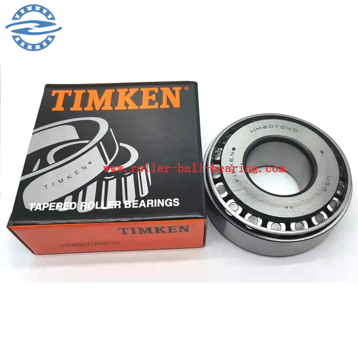 Gcr15 Konik Makaralı Rulman OEM HM807040/10 Boyut 44.45*104.78*36.51MM HM807040/807010 807040 807010
